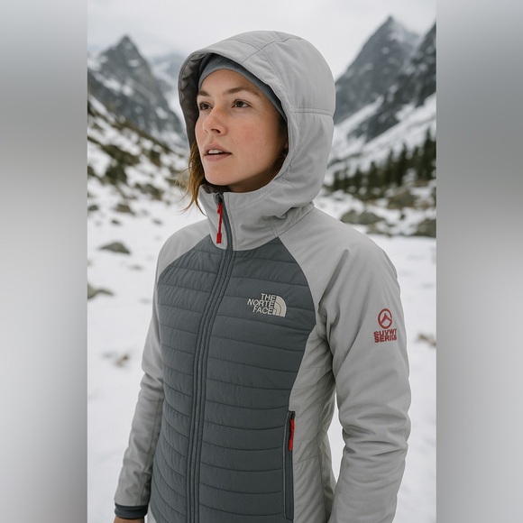 The North Face Summit Series Thermoball Hybrid Hooded Jacket Womens Small - Picture 1 of 9